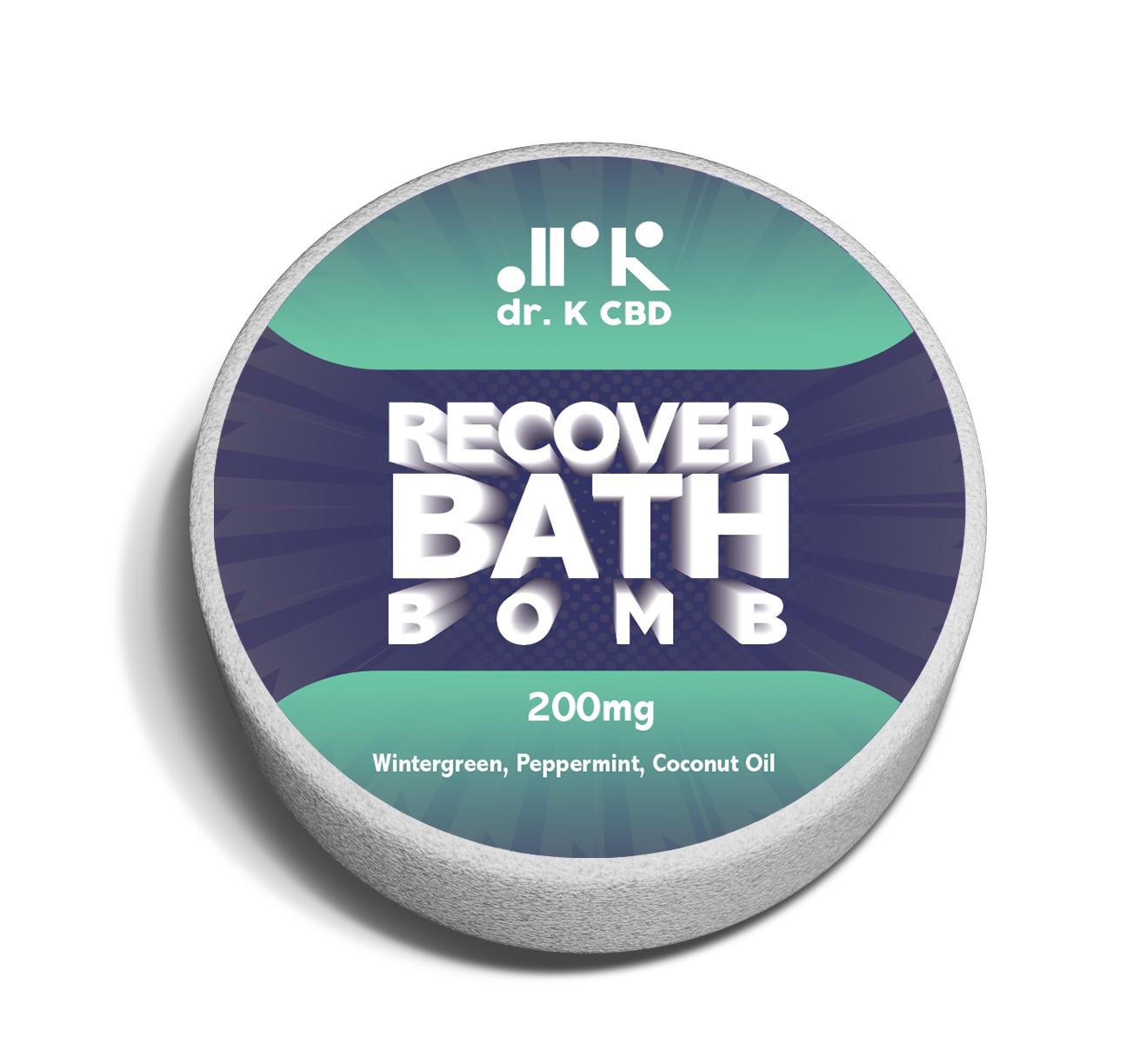 CBD Bath Bomb (Recover) - 200mg