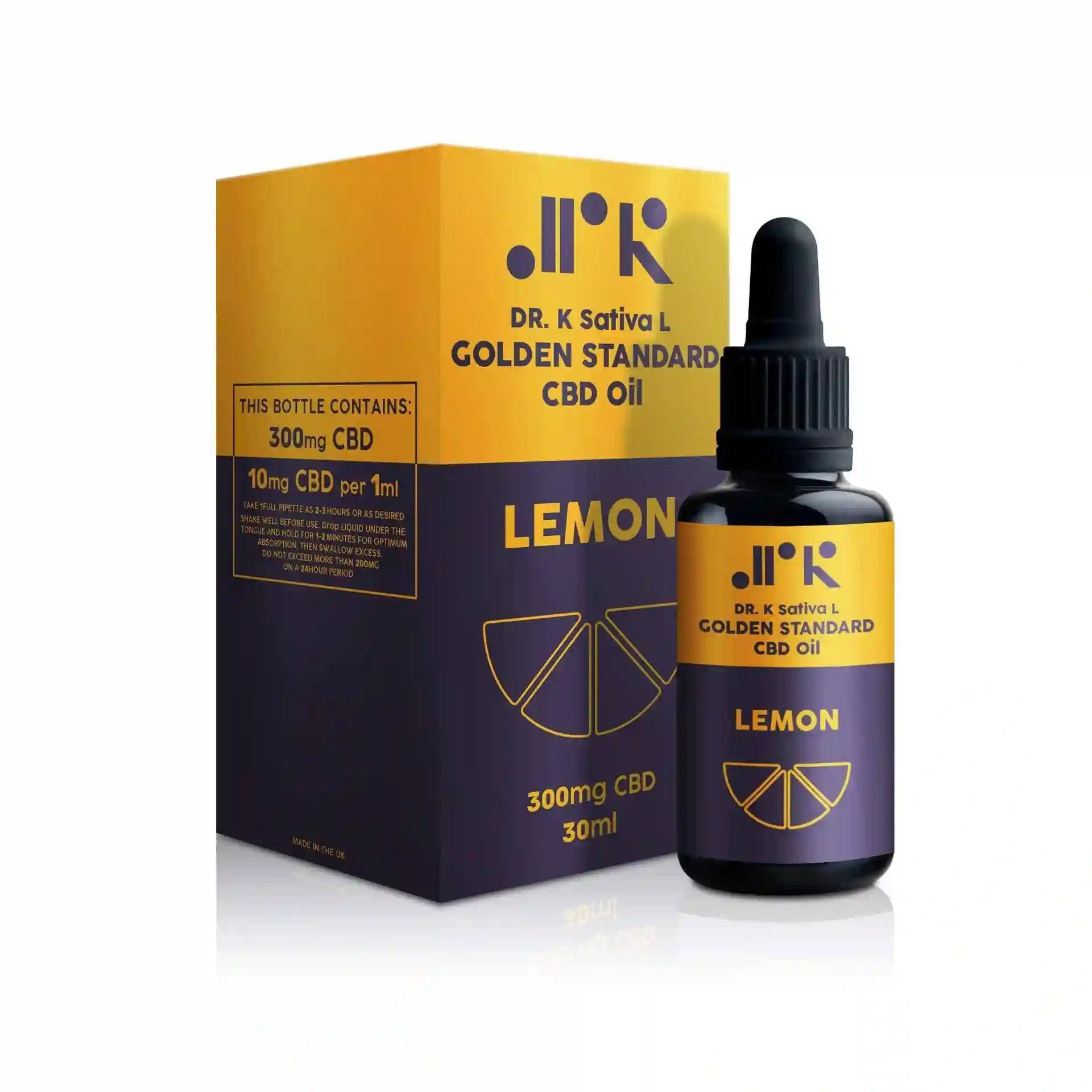 Lemon Golden Standard CBD Oil